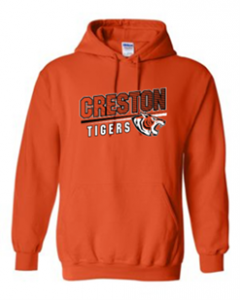 Creston Tigers - Hoodie Example